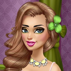 barbie hairstyle and makeup